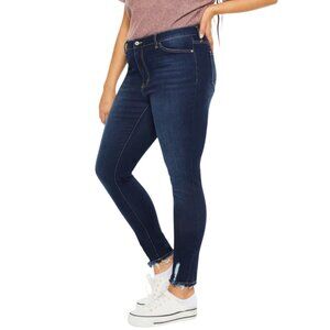 KANCAN Kelen High Rise Super Skinny Jeans in Dark Wash SZ 18W